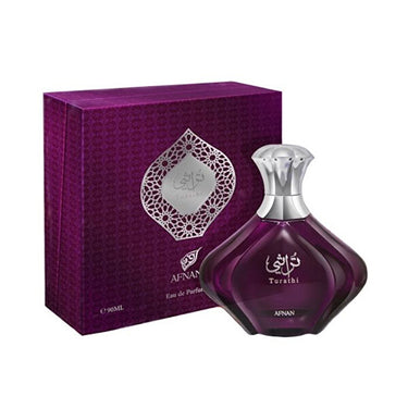Afnan Turathi Purple Eau de Parfum Spray for Women – 3.0 oz Luxurious Long Lasting Floral Fruity Scent